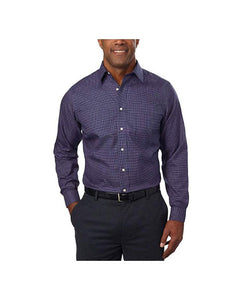 Kirkland Signature Men Button Down Spread Collar Non-Iron Cotton Dress Shirt