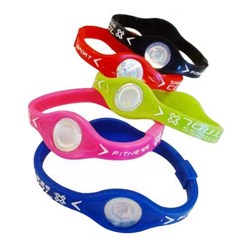 Power Bracelet Kids Fun Play Flexible Slip On Assorted Colors 3 Pack