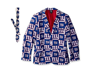 Shinesty Life of the Party Football Teams Fan Suit Jacket and Tie