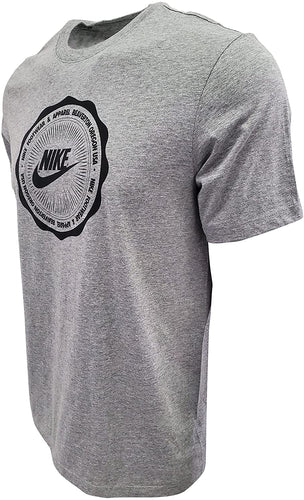 Nike Sportswear Mens Logo T-Shirt Medium Grey Heather