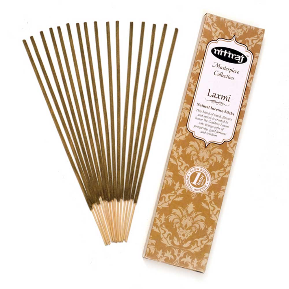 Nitiraj Masterpiece Collection Incense 2-Pack 25gm 1 Hour per Stick