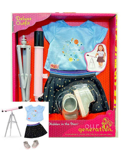 Our Generation Deluxe Science Outfit Pink Telescope 18