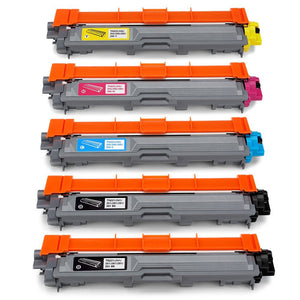 Office World Compatible Toner Cartridge Replacement 5-Pack TN221/TN225