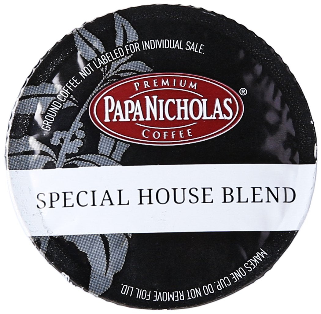 PapaNicholas Coffee Singles Coffee K Cups Brewers Special House Blend 12 Pods