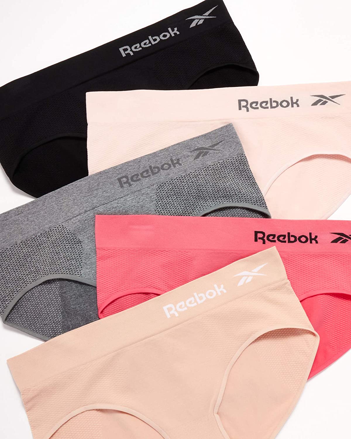 Reebok Womens Seamless Hipster Panties 5-Pack – Kasa Style
