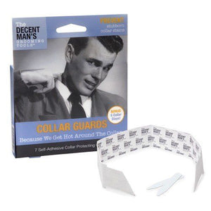 The Decent Man's Grooming Tools Men's The Collar Guards with Bonus Collar Stays