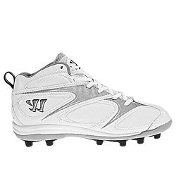 Warrior Youth Burn Jr. Cleat White/SV 3.5 New without box