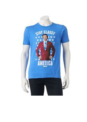 Anchorman The Legend of Ron Burgundy Stay Classy America T-Shirt